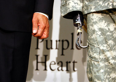 Kriegsversehrte bekommen in den USA das »Purple Heart« – Seargen...
