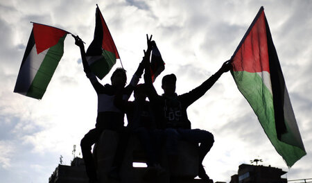 Protestdemonstration gegen die Israel-Politik der USA am 15. Dez... Protestdemonstration gegen die Israel-Politik der USA am 15. Dez...