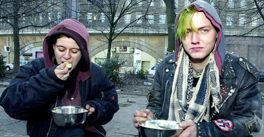 Obdachlose Jugendliche gehören in Berlin zum Straßenbild