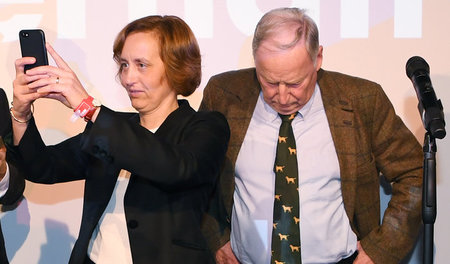 Beatrix von Storch und AfD-Spitzenkandidat Alexander Gauland auf... Beatrix von Storch und AfD-Spitzenkandidat Alexander Gauland auf...
