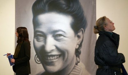 Vor zehn Jahren wurde die feministische Ikone anlässlich ihres 1... Vor zehn Jahren wurde die feministische Ikone anlässlich ihres 1...