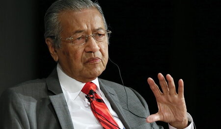 Soll in die Politik zurück: Malaysias ehemaliger Premierminister... Soll in die Politik zurück: Malaysias ehemaliger Premierminister...