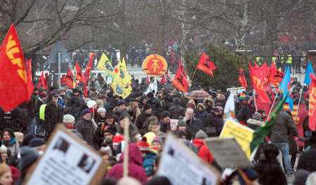 Gedenken und weiter kämpfen: Jedes Jahr im Januar erinnern tause... Gedenken und weiter kämpfen: Jedes Jahr im Januar erinnern tause...