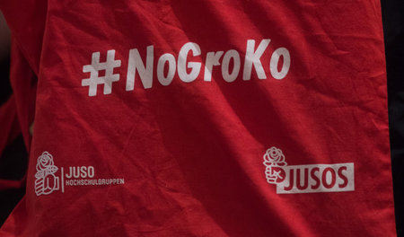 Die Jusos werben auf Jutebeuteln gegen eine »große Koalition«