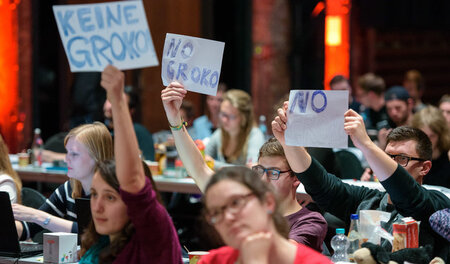 Die Parteiführung will, die Basis ist skeptisch: In der SPD wird...