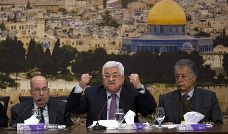 Kritik an Israel und den USA: Mahmud Abbas spricht am Sonntag au... Kritik an Israel und den USA: Mahmud Abbas spricht am Sonntag au...