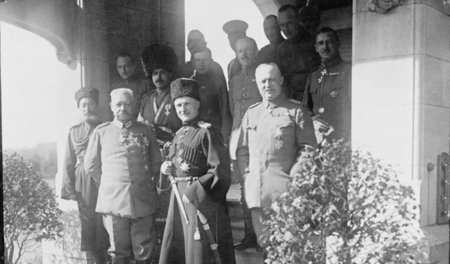 Das Staatsoberhaupt der Ukraine, der Heerführer und Großgrundbes... Das Staatsoberhaupt der Ukraine, der Heerführer und Großgrundbes...