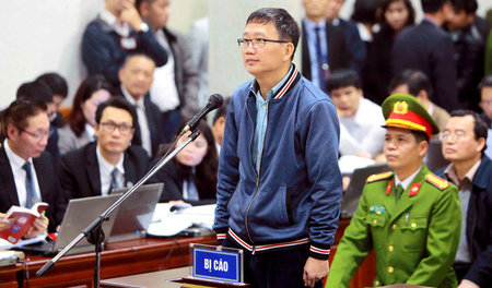 Entschuldigung für Vergehen: Trinh Xuan Thanh hat vor Gericht um...