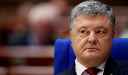 Starke Werbung für schwachen Staat: Ukrainischer Präsident Petro...