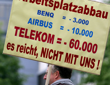 »Lohnzurückhaltung« sichert keine Jobs. Das bekamen 2007 unter a... »Lohnzurückhaltung« sichert keine Jobs. Das bekamen 2007 unter a...