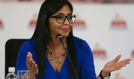 Delcy Rodríguez wurde von Maduro zur Chefin der neuen Partei gem...