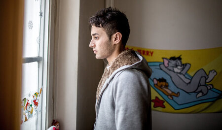 Rodi Hasan, 21, kam 2015 mit seiner kleinen Schwester Zeinab nac...