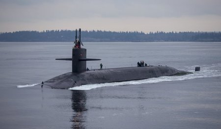 Die US-Regierung will existierende Atomsprengköpfe von U-Boot-ge...