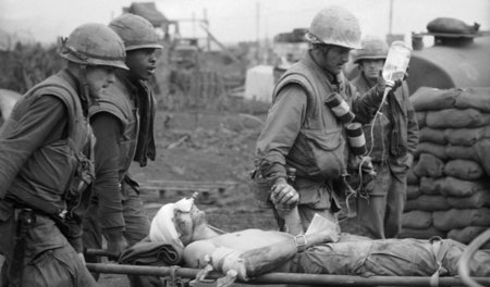 Erst im Lazarett lernte der US-Soldat Marlin McDade, wie sehr se...