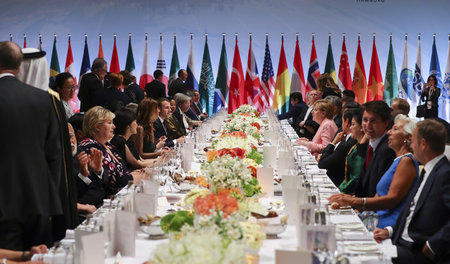Es herrscht Klassenkampf: Dinner der Delegierten des G-20-Gipfel...