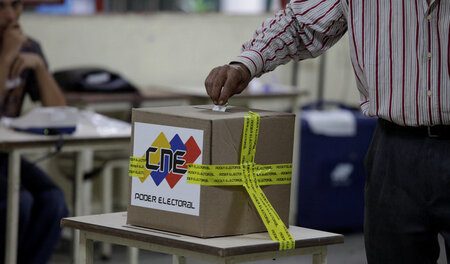 Kommunalwahl in Caracas im Dezember 2017