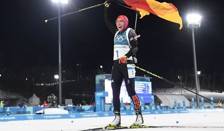 »Professionell bis in die Haarspitzen« – Laura Dahlmeier, hier n...