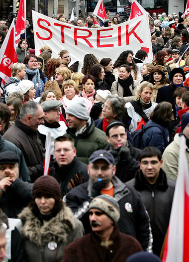 Wie 2006, hier in Stuttgart, könnten die Beschäftigten von Städt...