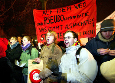 Protest gegen Studiengebühren in Münster – Unterstützung kommt v...