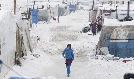 Schätzungsweise 400.000 syrische Flüchtlinge leben heute in der ...