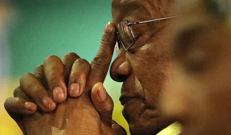 Am Ende: Südafrikas Präsident Jacob Zuma