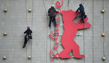 Harte Arbeit: Bei der Berlinale muss jeder Griff sitzen (Berlin,...
