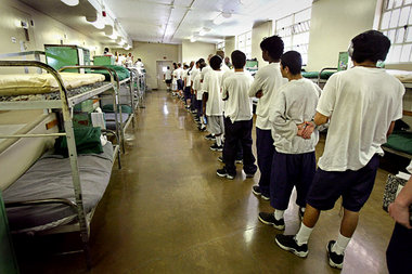 Jugendgefängnis in Stockton, Kalifornien (USA)