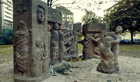 Das von Ingeborg Hunzinger stammende Denkmal zur Erinnerung an d...