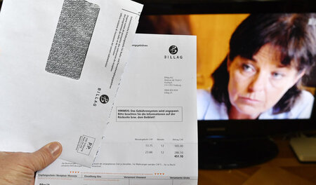 Wird auch im nächsten Jahr fällig: Rechnung für Rundfunkgebühren... Wird auch im nächsten Jahr fällig: Rechnung für Rundfunkgebühren...