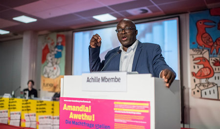 Achille Mbembe auf der XXIII. Internationalen Rosa-Luxemburg-Kon...