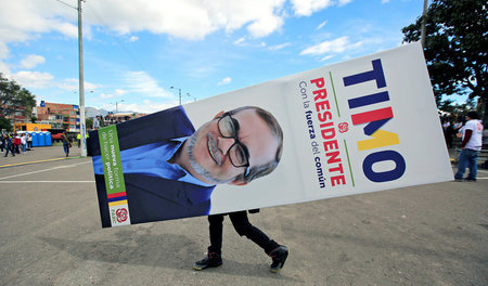 Rückzug aus Wahlkampf: Der ehemalige FARC-Kommandeur Rodrigo Lon...