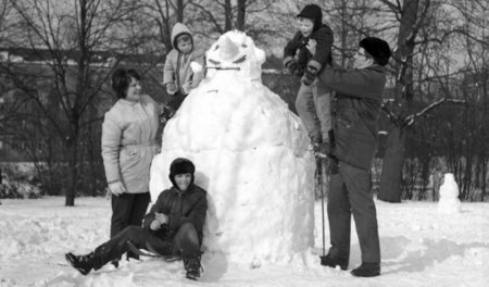 Winter im Friedrichshain (aus dem Band Manfred Küchler: Wir Kind...