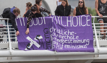 Protest gegen den »Marsch für das Leben« am 17.9.2016 in Berlin