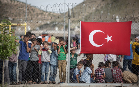 Seit 2011 haben rund 3,5 Millionen syrische Flüchtlinge in der T...