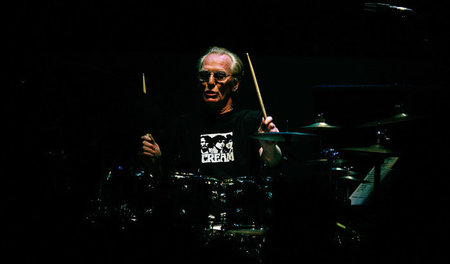 Macht 24 Pferde, bitte: Ginger Baker beim Cream-Comeback in Lond...