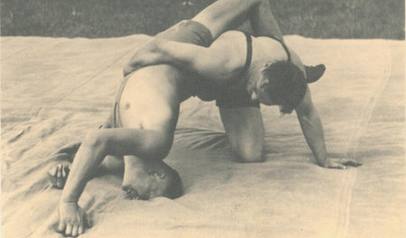 Vorbereitung auf die »Mikrophon-Aktion« bei Olympia ’36: Werner ...