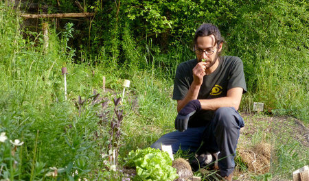 Benjamin Lesage arbeitet an seiner Vision der Selbstversorgung: ...