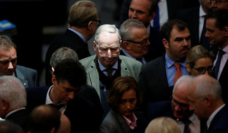 AfD-Fraktionsvorsitzender Alexander Gauland (an die 40 Jahre CDU...