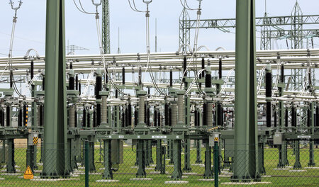 Ein von 50 Hertz erneuertes Umspannwerk in Wolmirstedt