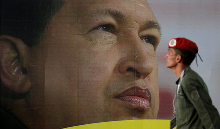 Aussichten auf eine bessere Welt vermittelte Venezuelas Präsiden...