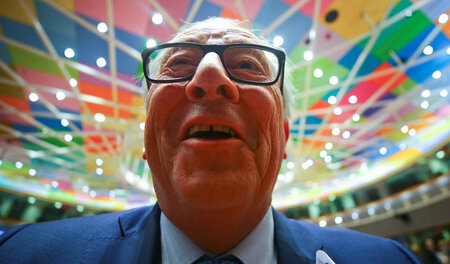 Hat gut lachen. Jean-Claude Juncker kann sich in Brüssel alles e...