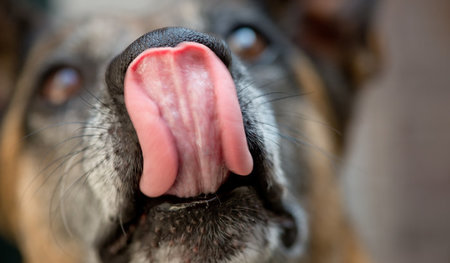 Lecker, Landesbanken. Cerberus schleckt sich die Schnauze