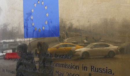 Das Büro der EU-Kommission in Moskau (23. März)