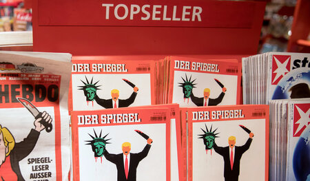 Auch mit martialischen Titelseiten reißt der Spiegel das Ruder n... Auch mit martialischen Titelseiten reißt der Spiegel das Ruder n...