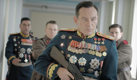 Nicht zu Späßen aufgelegt: Georgi Schukow (Jason Isaacs) macht E... Nicht zu Späßen aufgelegt: Georgi Schukow (Jason Isaacs) macht E...