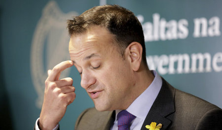 Gegen London: Die irische Regierung von Leo Varadkar wird auf Se... Gegen London: Die irische Regierung von Leo Varadkar wird auf Se...
