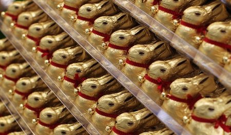 Was von der Osterbotschaft übrig blieb: Schokoladenhohlkörper un...