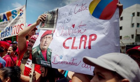 Die CLAP-Komitees sorgen in ganz Venezuela für die Verteilung ko... Die CLAP-Komitees sorgen in ganz Venezuela für die Verteilung ko...