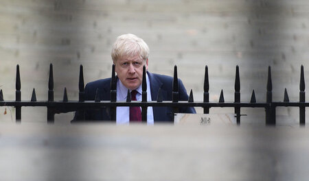 Beim Lügen ertappt: Außenminister Boris Johnson Beim Lügen ertappt: Außenminister Boris Johnson