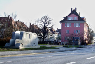 Das ständige Denkmal am Zentrum für Psychiatrie »Die Weißenau« i...